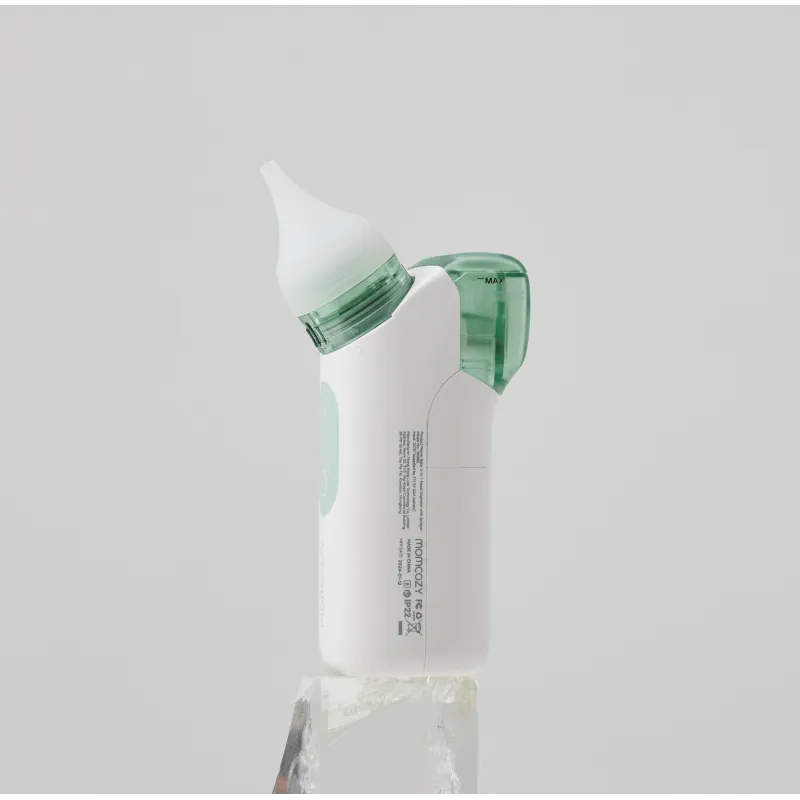 Momcozy BN05 Green | Baby Nasal Aspirator | with atomizer
