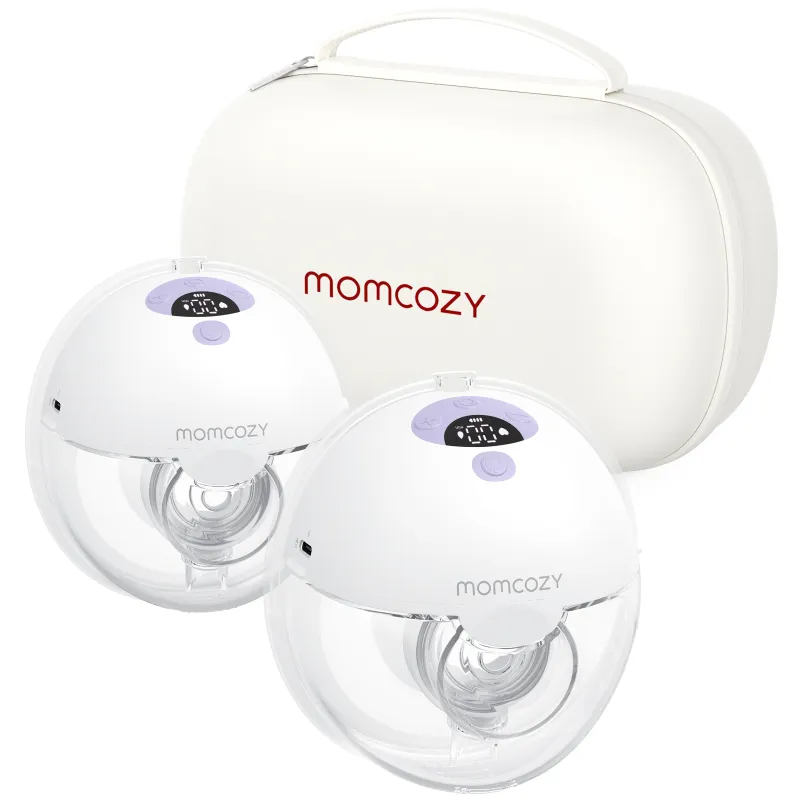 Momcozy M5 Double Electric Breast Pump Purple, 160ml