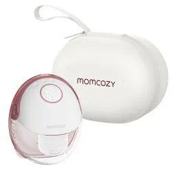 Elektrický odsávač mléka Momcozy M6, červený, 180ml