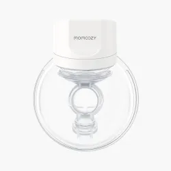 Bomba de Leite Momcozy S12 Pro Dupla Branca, 180ml