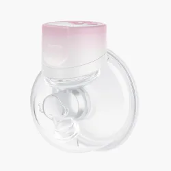 Elektrická Dvojitá Odsávačka Mléka Momcozy S12 Pro Růžová, 180ml