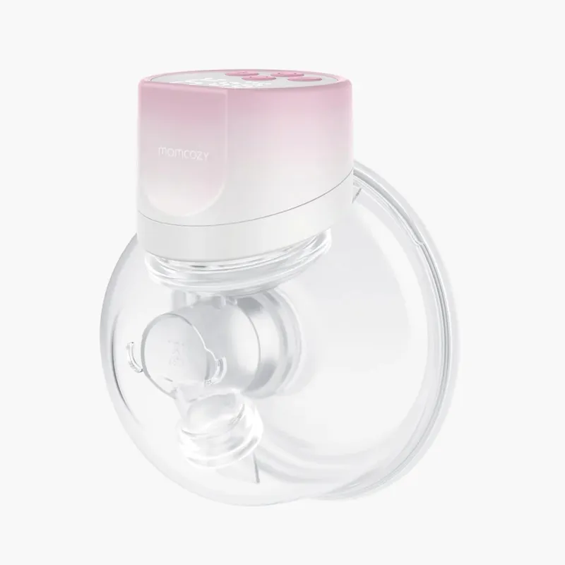 Extrator de Leite Elétrico Duplo Momcozy S12 Pro Rosa, 180ml