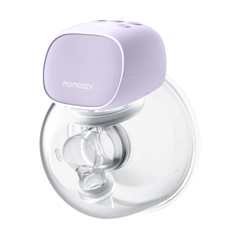 Extractor de Leche Eléctrico Doble Momcozy S9 Pro Morado, 180ml