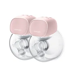 Bomba de leite elétrica dupla Momcozy S9 Pro rosa, 180ml