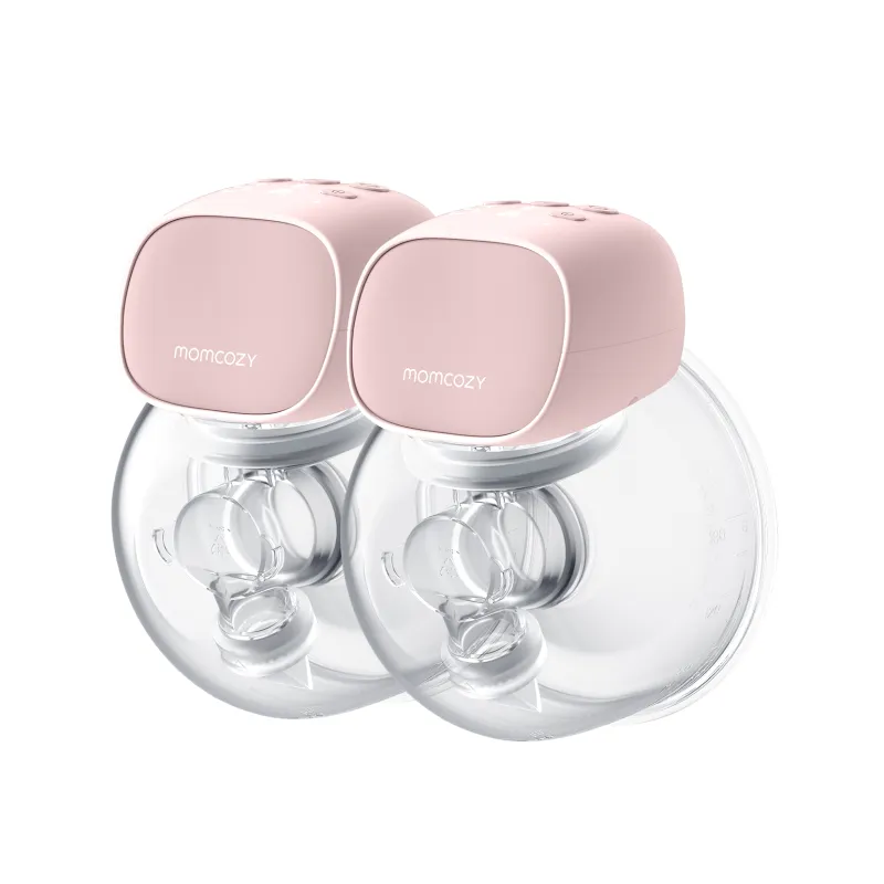 Bomba de leite elétrica dupla Momcozy S9 Pro rosa, 180ml