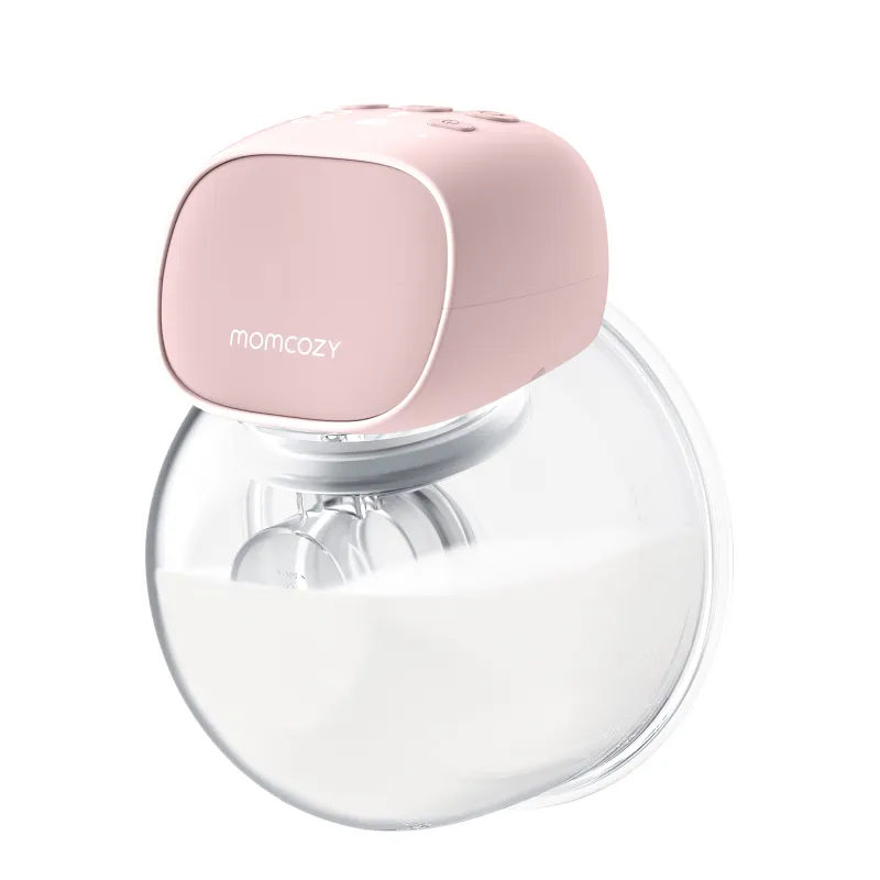 Momcozy S9 Pro Double Electric Breast Pump Pink, 180ml