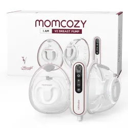 Bomba de leite sem toque Momcozy V2, classe hospitalar