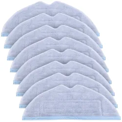 Conjunto de Mops para Robôs Aspiradores Roborock Série S, 8 Peças, S7, S7+, S7 Max, S7 Max Ultra
