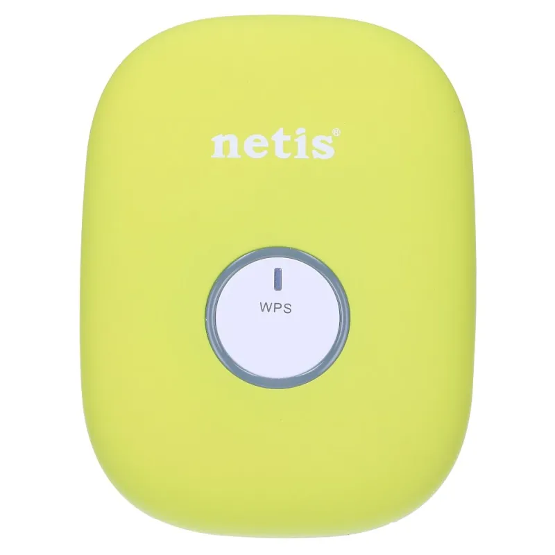 Netis E1+ WiFi Sinyal Güçlendirici, 300Mb/s, 2.4GHz, 1x RJ45 100Mb/s, Yeşil