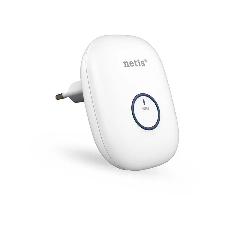 Netis E1+ | WiFi Reichweitenverlängerung | 300Mb/s, 2,4GHz, 1x RJ45 100Mb/s, Weiß