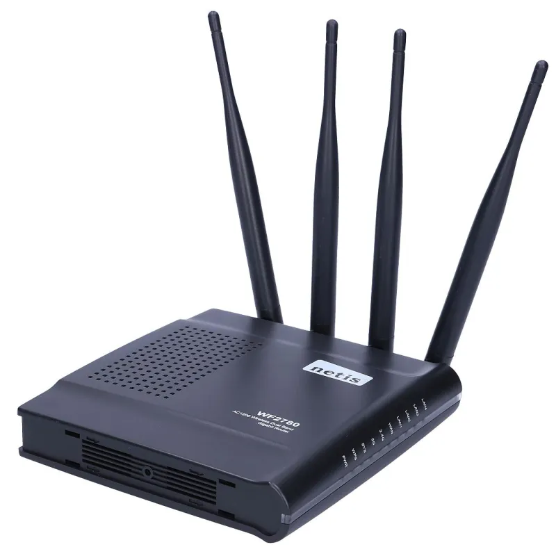 Netis WF2780 | Router WiFi | AC1200, Dual Band, 5x RJ45 1000Mb/s