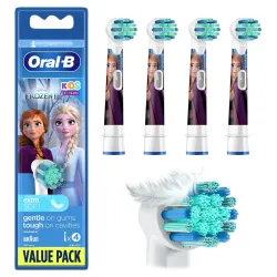 ORAL-B EB10S-4 ORAL-B FROZEN 4'lü ELEKTRİKLİ DİŞ FIRÇASI UCU PAKETİ
