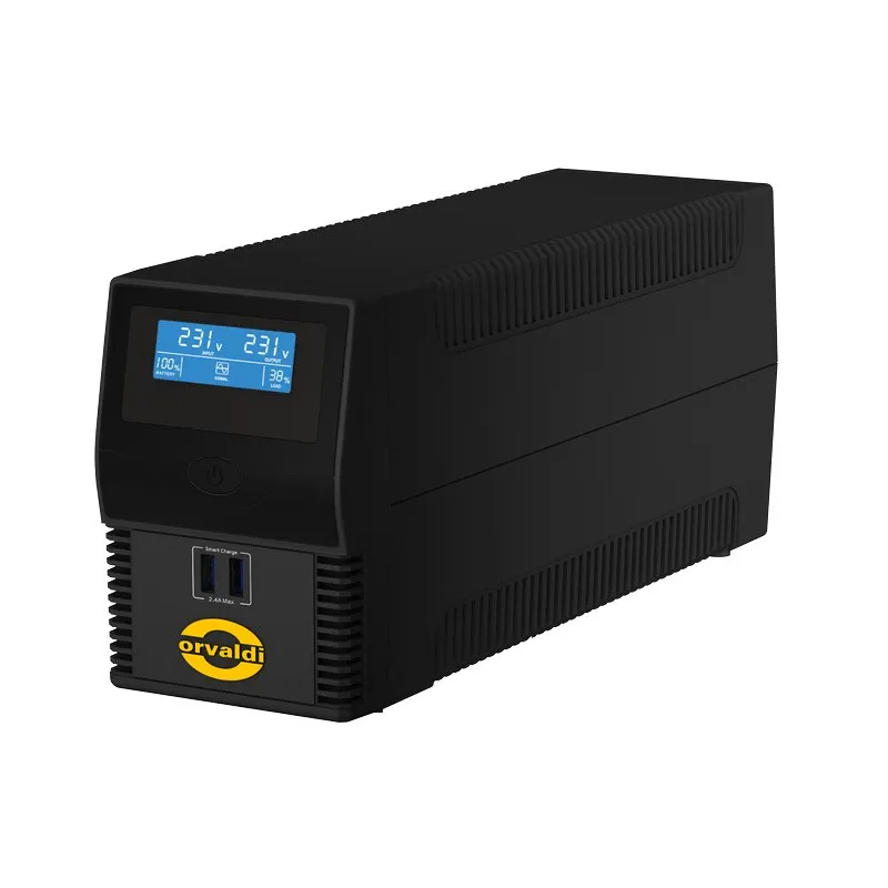 Orvaldi i800LCD USB | Zasilacz awaryjny | UPS, 800VA/480W, 9Ah