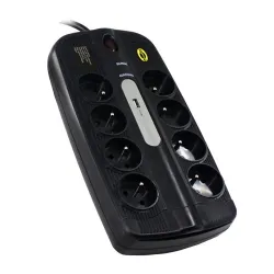 Orvaldi ORV-8PL USB 3.0 Çoklayıcı, 4500J Düşük Gerilim Koruyucu, 8 Priz, 1x USB, 3m