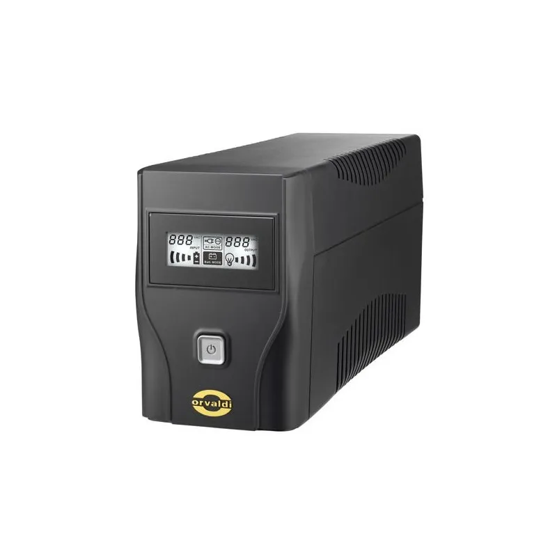 Orvaldi Sinus 600 LCD Kesintisiz Güç Kaynağı, UPS, 600VA/360W, 7Ah