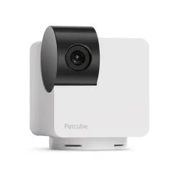 Petcube Cam 360 | Câmera interativa de monitoramento de animais de estimaçao | Wi-Fi, 1080p, 360°