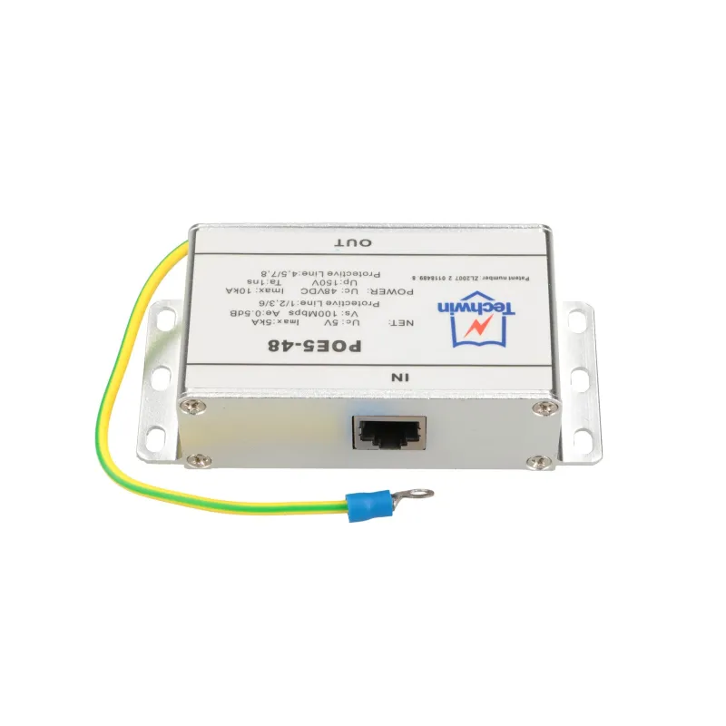 POE5-48 | PoE Surge Protector | 100Mbps