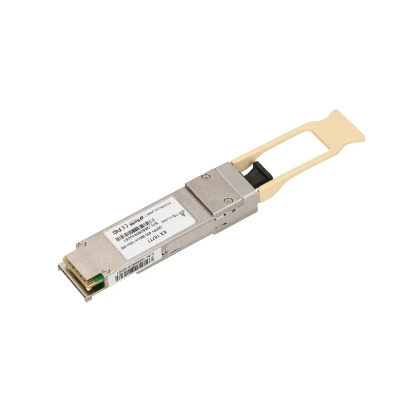 Модуль QSFP+ Extralink QSFP+ 40Gbps, MPO, 850nm, 100m, Многомодовый, Дуплекс