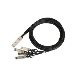 Extralink QSFP+ DAC Kablosu, DAC, 40Gbps'den 4x 10Gbps'ye 3m, 30AWG
