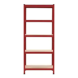 Extralink Metal Storage Rack 180x90x40 Red