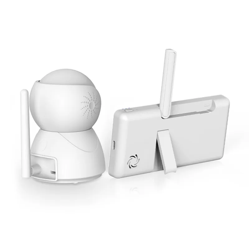 Extralink Reya | Baby monitor elettronico | MO570 con monitor da 5 pollici, VOX 2,4 GHz