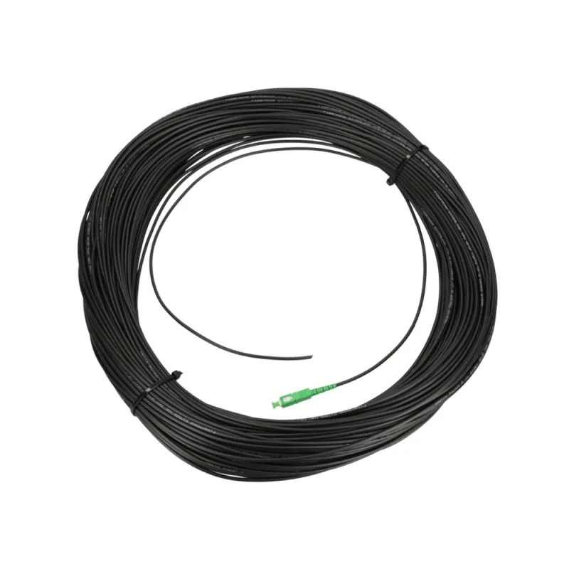 Extralink SC/APC Drop | Pigtail | Einzelmodus, Simplex, G.657A2, 120m