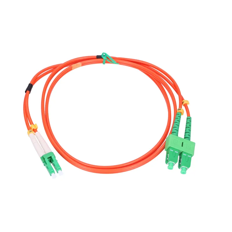 Extralink SC/APC-LC/APC | Patchcord | Multimodo, OM2, Duplex, 3mm, 3m
