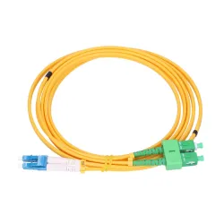 Extralink SC/APC-LC/PC | Patchcord | Jednomodowy, Duplex, 9/125um, 2mm, 3m