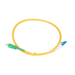 Extralink SC/APC-LC/UPC | Patchcord | Monomodale, Simplex, G652D, 3mm, 1m