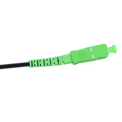 Extralink SC/APC-SC/APC Flat | Patchcord | drop, single mode, Simplex, G.657A2, 20m