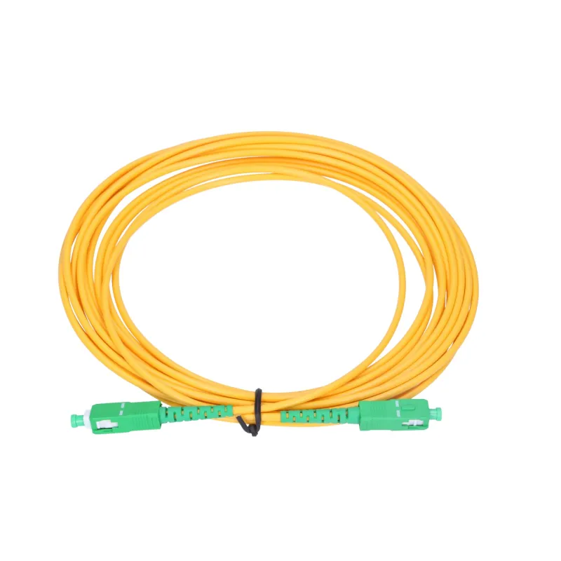 Extralink SC/APC-SC/APC | Patchkabel | Einzelmodus, Simplex, 3 mm, 7 m