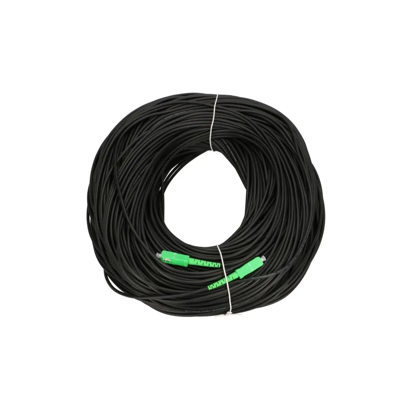 Extralink SC/APC-SC/APC | Patchcord | Redondo, drop,modo simples, Simplex, G.657A2, 160m
