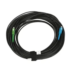 Extralink SC/APC-SC/UPC Patchkabel, Rund, Hängend, Einzelmodus, Simplex, G.657A2, 20m
