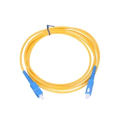 Extralink SC/UPC-SC/UPC | Patchcord | Single mode, Simplex, 3mm, 5m