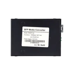 Extralink Sedir | Media converter | 1x SFP, 1x RJ45 1000Mb/s, MC220 replacement