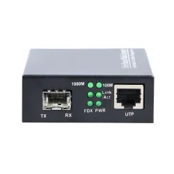 Extralink Sedir | Media konwerter | 1x SFP, 1x RJ45 1000Mb/s, zamiennik MC220