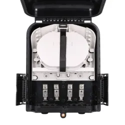 Extralink Selene | Caja de fibra óptica | 16 core, negro