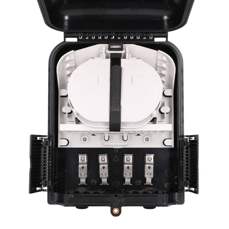 Extralink Selene | Morsettiera fibra ottica | 16 saldature, nero