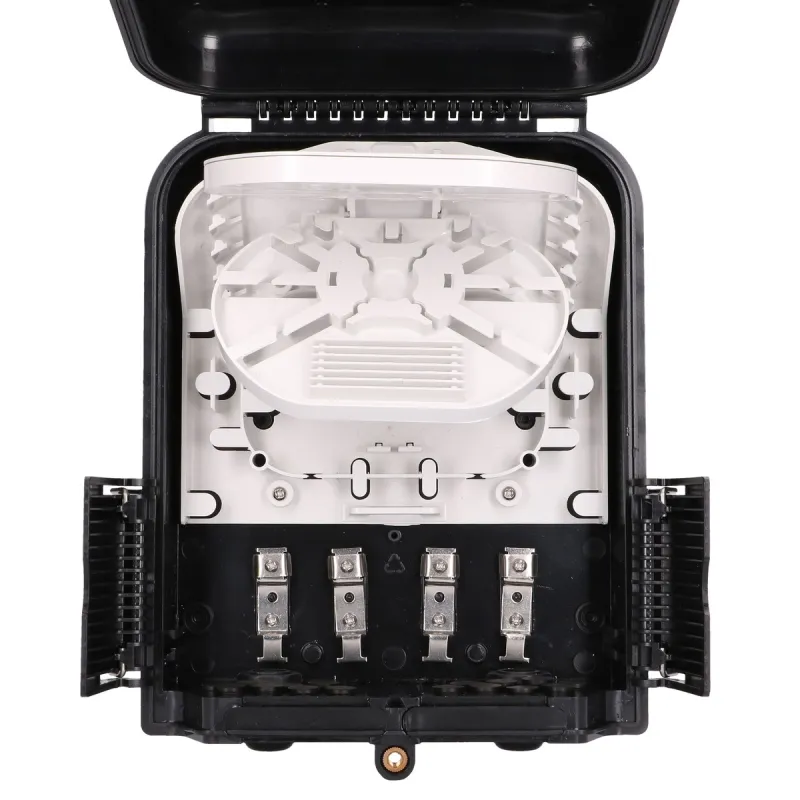 Extralink Selene | Caja de fibra óptica | 16 core, negro