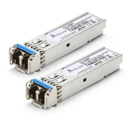 Extralink SFP 1.25G 2-pack | Moduł SFP | 1,25Gbps, LC/UPC, 1310nm, 20km, single mode, DOM