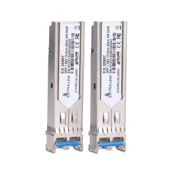 Extralink SFP 1.25G 2-pack | Moduł SFP | 1,25Gbps, LC/UPC, 1310nm, 20km, single mode, DOM