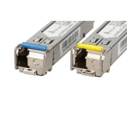 Extralink SFP 1.25G | SFP WDM Module | 1,25Gbps, 1310/1550nm, single mode, 3km, LC, DOM, pair