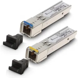 Extralink SFP 1.25G | SFP WDM Module | 1,25Gbps, 1310/1550nm, single mode, 3km, SC, DOM, pair