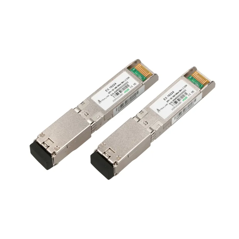 Extralink SFP+ 10G | Modul SFP WDM | 10Gbps, 1490/1550nm, single mode, 80km, LC, pár