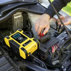 Extralink Shango Smart Battery Charger | Rectificador | 100 - 240 V CA, 12 V 12 A, 24 V 6 A