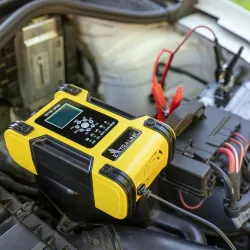 Extralink Shango Smart Battery Charger | Usměrňovač | 100 - 240VAC, 12V 12A, 24V 6A