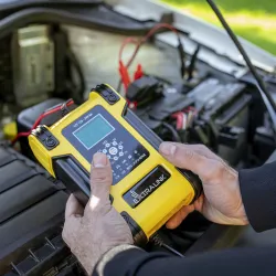 Extralink Shango Smart Battery Charger | Rectificador | 100 - 240 V CA, 12 V 12 A, 24 V 6 A