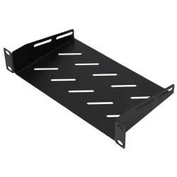 EXTRALINK SHELF 1U FOR WALL CABINETS 10" BLACK