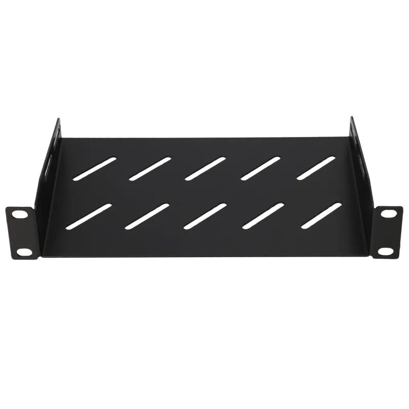EXTRALINK SHELF 1U FOR WALL CABINETS 10" BLACK