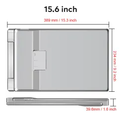 Портативные мониторы для ноутбука Extralink Smart Life S10 15.6", 2 монитора, IPS, 1920x1080